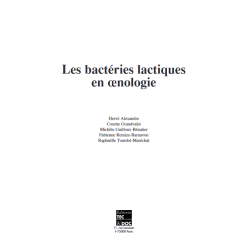 Les bactéries lactiques en oenologie (French Edition): Current Knowledge by Hervé Alexandre