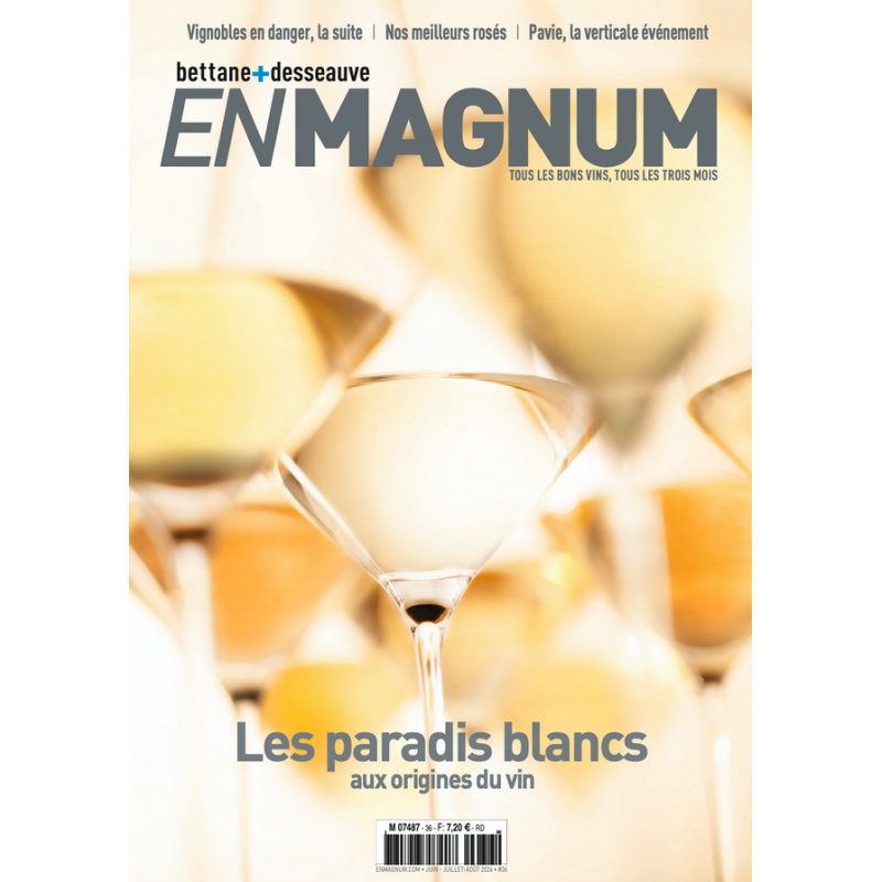 Review En Magnum issue 36 Bettane+Desseauve: The White Paradises, at the Origins of Wine