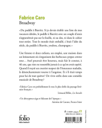 Broadway by Fabrice Caro | Folio