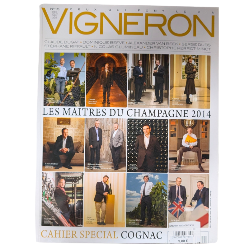 Revue Vigneron N°15, the magazine for those who make wine: The Masters of Champagne 2014