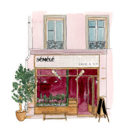 Paris Wine Guide Vol.1: 30 illustrated wine tasting locations by Julie David & Anna Gorvits