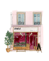 Paris Wine Guide Vol.1: 30 illustrated wine tasting locations by Julie David & Anna Gorvits