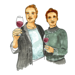 Paris Wine Guide Vol.1: 30 illustrated wine tasting locations by Julie David & Anna Gorvits