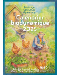 Biodynamic lunar and planetary planting calendar for 2025 - based on Maria Thun | MABD