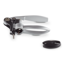 LM-250 Lever Corkscrew in Brushed Aluminum with Foil Cutter | Le Creuset