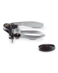 LM-250 Lever Corkscrew in Brushed Aluminum with Foil Cutter | Le Creuset