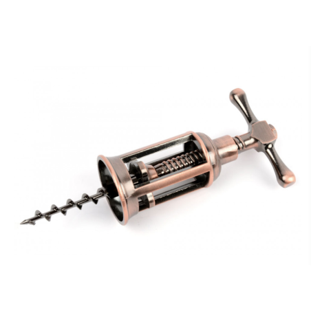 Corkscrew Vintage Twist, copper tone, 14cm | Vin Bouquet