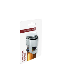 Chrome Champagne & Sparkling Wine Stopper | Vin Bouquet