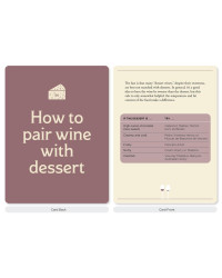 The Wine Lover's Card Deck: 50 Cards for Selecting, Tasting, and Pairing by Wes Marshall