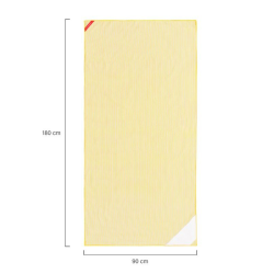 Yellow Towel "Isola" | Manta Gifts