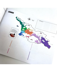 Practise Wine Maps: World 2nd edition - 100 empty maps by Lea Gatinois DipWSET | Amble Wine (Edition in English)