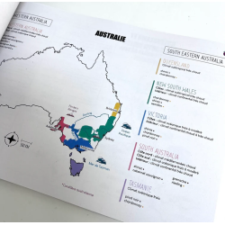 Practise Wine Maps: World 2nd edition - 100 empty maps by Lea Gatinois DipWSET | Amble Wine (Edition in English)