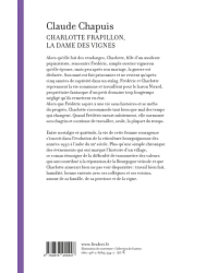 Charlotte Frapillon, la Dame des Vignes (French edition) by Claude Chapuis | Guéniot