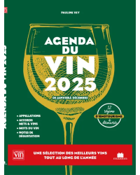 Agenda du vin : De janvier à décembre (2025 French edition) by Pauline Vey