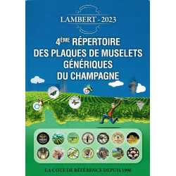 4ème répertoire des plaques de muselets génériques du Champagne (French Edition) by Claude Lambert