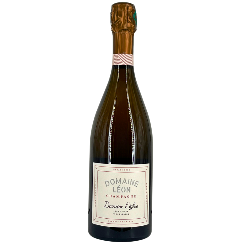 Champagne Brut Nature Pinot Noir "Behind the Church" 2021 | Wine from Domaine Léon