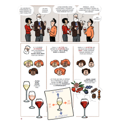 Oenologix (French edition): The Complete Guide - Everything You Need to Know About Wine in Comics by François Bachelot & Vincent