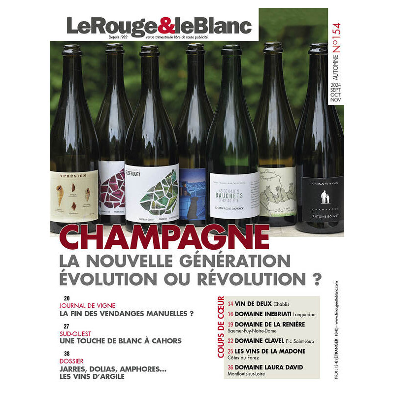 Review LeRouge&leBlanc No. 154 (French edition): Champagne, the new evolution or revolution?