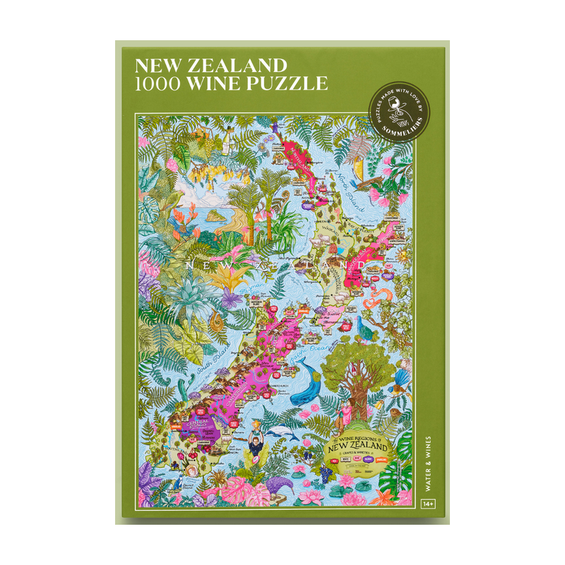 Wine Puzzle - New Zealand (1000 pieces)