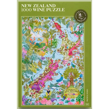 Wine Puzzle - New Zealand (1000 pieces)