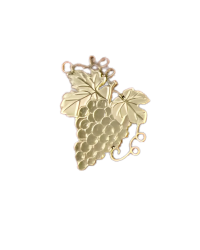 Golden Grape Magnetic Brooch Oenology