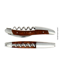 Sommelier Corkscrew with snakewood handle, glossy finish | Forge de Laguiole