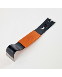 Crowbar - safe opener in its case, camel vegetable-tanned leather grip