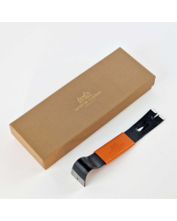 Crowbar - safe opener in its case, camel vegetable-tanned leather grip