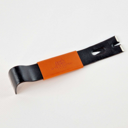 Crowbar - safe opener in its case, camel vegetable-tanned leather grip