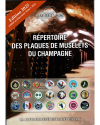 Répertoire des Plaques de Muselets du Champagne - 2025 Edition Addendum to Directory Volume 1 by Laurent Lambert