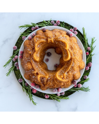 Christmas Crown Bundt® Cake Pan Silver