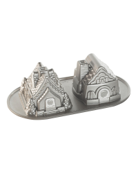 Silver Small House Cake Mold | Nordic Ware