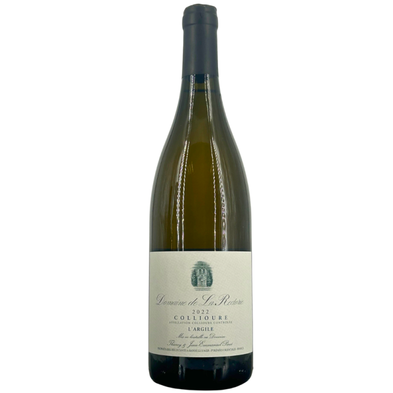 Collioure Blanc "L'Argile" 2022 | Wine from Domaine de la Rectorie