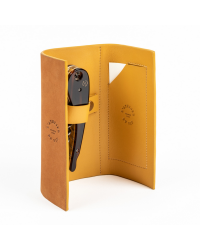 Soft Machine® Dandy: Sommelier corkscrew in its leather pouch | L'Atelier du Vin