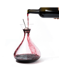 Open Crystal Carafe Developer® – Decanting & Aroma Optimization | L'Atelier du Vin