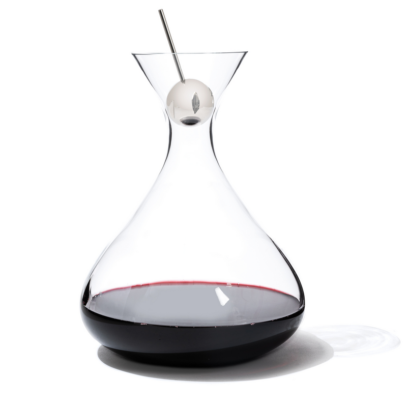 Open Crystal Carafe Developer® – Decanting & Aroma Optimization | L'Atelier du Vin