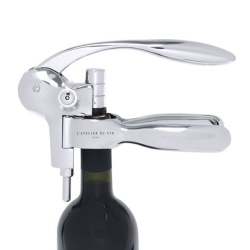 Oeno Box® Sommelier Set: Chrome Metal Lever Corkscrew | L'Atelier du Vin