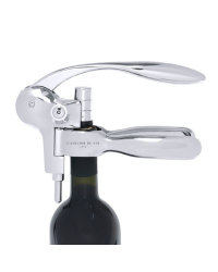 Oeno Box® Sommelier Set: Chrome Metal Lever Corkscrew | L'Atelier du Vin