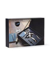 Oeno Box® Sommelier Set: Chrome Metal Lever Corkscrew | L'Atelier du Vin