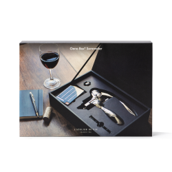 Oeno Box® Sommelier Set: Chrome Metal Lever Corkscrew | L'Atelier du Vin