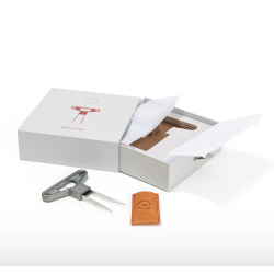 Bilame Craft®: Two-blade corkscrew in raw zamac | L'Atelier du Vin