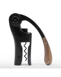 Oeno Motion® Wood & Black: Lever corkscrew | L'Atelier du Vin