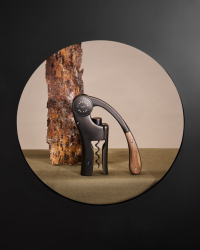 Oeno Motion® Wood & Black: Lever corkscrew | L'Atelier du Vin