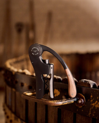 Oeno Motion® Wood & Black: Lever corkscrew | L'Atelier du Vin