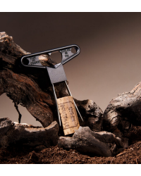 Bilame Noir: Two-pronged corkscrew in black metal | l'Atelier du Vin