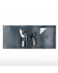 Oeno Motion® Nomad: Set with vertical lever corkscrew in a genuine leather case | L'atelier du Vin