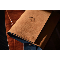 Oeno Motion® Nomad: Set with vertical lever corkscrew in a genuine leather case | L'atelier du Vin