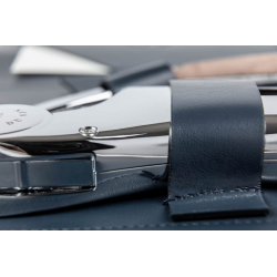 Oeno Motion® Nomad: Set with vertical lever corkscrew in a genuine leather case | L'atelier du Vin