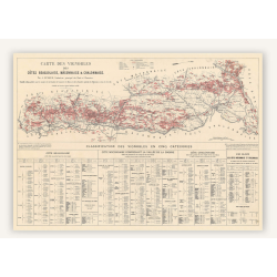 50x70 cm Wall Map of the...