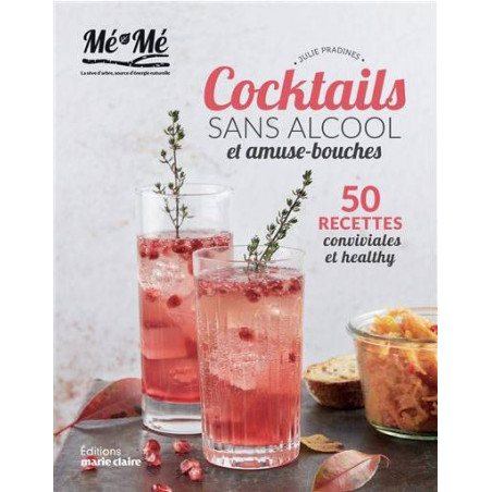 Non-alcoholic cocktails and appetizers